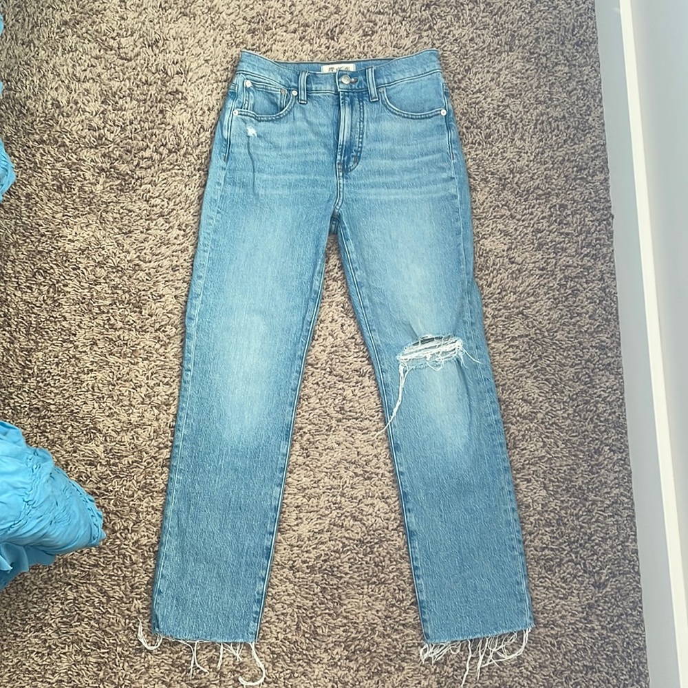 Madewell “The Perfect Vintage Jean” in Coney wash